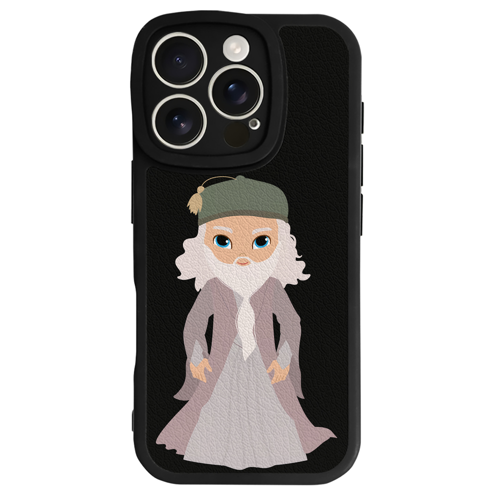 （画像用） Harry Potter ハリー・ポッターシリーズ 【iPhone 16シリーズ対応】シリコンスマホケース（レザー調） 材質：シリコン